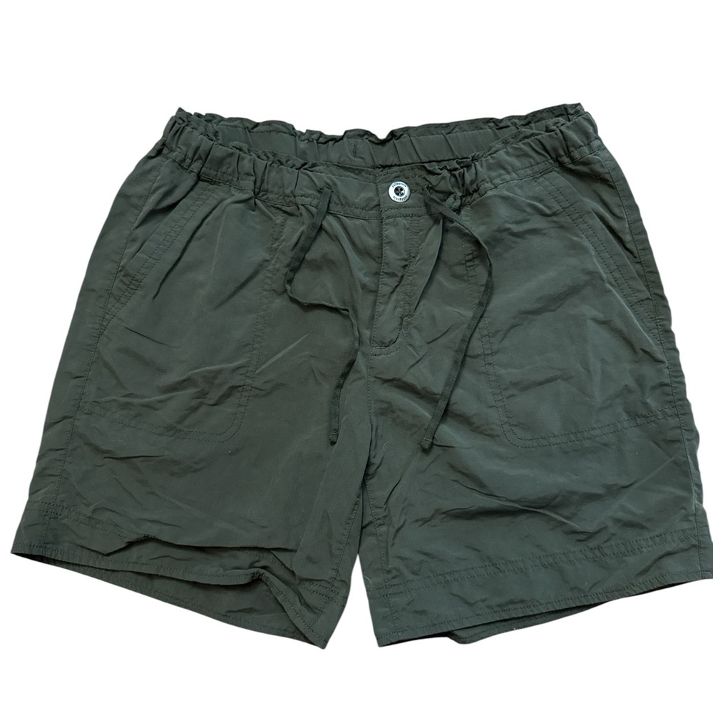 Patagonia Women’s Olive Green Light Weight‎ Shorts Size 4 Drawstrings Outdoors
